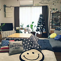 こたつ カリフォルニアスタイルのインテリア実例 Roomclip ルームクリップ