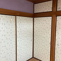 カインズホーム Diy ふすま 張替え 引き手 などのインテリア実例 19 09 07 09 05 24 Roomclip ルームクリップ