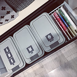 キャンドゥ ゴミ分別ステッカーのインテリア実例 Roomclip ルームクリップ
