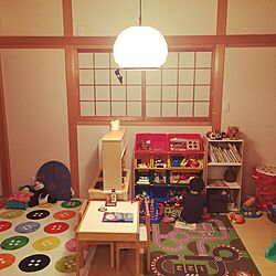 部屋全体/ニトリ/IKEA/子供部屋/キッズルーム...などのインテリア実例 - 2017-04-10 23:01:44