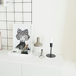 リビング/白黒/モノトーン/IKEA/HAY...などのインテリア実例 - 2014-10-10 14:07:13