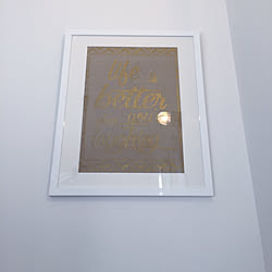 ニトリの額縁 Tシャツを飾るのインテリア実例 Roomclip ルームクリップ