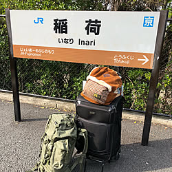 モレシャンズ倶楽部/東奔西走/稲荷駅/JR西日本奈良線/フランス軍のデカイリュック...などのインテリア実例 - 2019-02-18 09:53:15