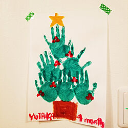 クリスマス 手形アートのインテリア実例 Roomclip ルームクリップ