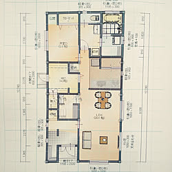 部屋全体/新築一戸建て/LDK20畳/玄関収納/間取り1F...などのインテリア実例 - 2020-01-25 16:02:56