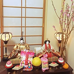 桃の花飾りましたのインテリア実例 Roomclip ルームクリップ