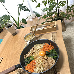 ダイソー/ニトリ/IKEA 雑貨/モンステラ/賃貸 1LDK...などのインテリア実例 - 2020-06-02 18:44:55