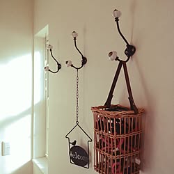 玄関/入り口/家具・雑貨/いいね返せなくてごめんなさい。/お暇を見つけてコメント返信します!/いいね&フォローありがとうございます☆...などのインテリア実例 - 2015-04-02 16:42:38