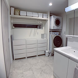 外置き洗濯機のインテリア実例 Roomclip ルームクリップ