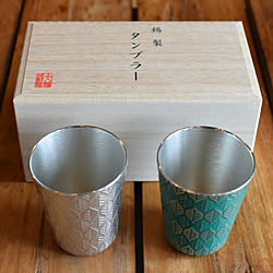 机/伝統的工芸品/伝統的工芸品モニター当選/大阪浪華錫器 タンブラーはっぱ/大阪浪華錫器...などのインテリア実例 - 2018-10-02 23:21:58