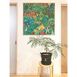 壁/天井/絵画風/ボタニカル柄/壁紙屋本舗/楽天で買ったもの...などのインテリア実例 - 2017-08-27 20:14:03