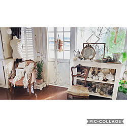 アンティーク/ブログやってます♡/french chic/マンションリノベ/シャビーシック...などのインテリア実例 - 2020-09-05 21:00:51