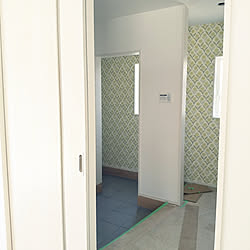 玄関/入り口/新築一戸建て/2階建て/長方形の家/縦長い家...などのインテリア実例 - 2020-08-28 16:43:45