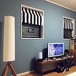 白黒ボーダーのインテリア実例 Roomclip ルームクリップ