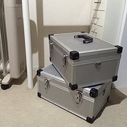ジュラルミンケースのインテリア実例 Roomclip ルームクリップ
