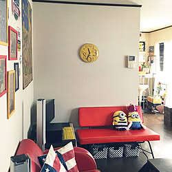 部屋全体/赤いソファー/ソファーの下/10000人の暮らし/RCの出会いに感謝♥︎...などのインテリア実例 - 2018-01-25 12:22:11