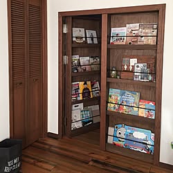 棚 隠し扉のインテリア実例 Roomclip ルームクリップ