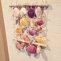 壁/天井/マリンスタイル/いつもいいねやコメありがとうございます♡/みなさんの素敵なインテリアに癒されてます/ワンコと暮らす家...などのインテリア実例 - 2016-08-02 21:32:17