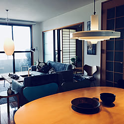部屋全体/バブルランプ/Fog & Morup/縦長リビング/ミッドセンチュリーモダン...などのインテリア実例 - 2018-05-14 13:06:14