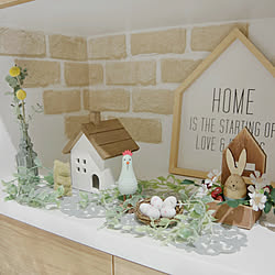 玄関 入り口 イースターディスプレイのインテリア実例 Roomclip ルームクリップ