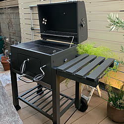 バーベキューコンロ バーベキュー ウッドデッキ 壁 天井のインテリア実例 19 04 30 06 42 37 Roomclip ルームクリップ