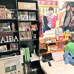 嵐部屋 オタク部屋 リビングのインテリア実例 19 06 23 25 37 Roomclip ルームクリップ