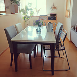 おいしいキッチン ダイニングテーブルのインテリア実例 Roomclip ルームクリップ