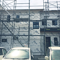 棟上げ後/規格住宅/大工さんありがとう/北側道路/土地65坪...などのインテリア実例 - 2019-07-29 13:29:03
