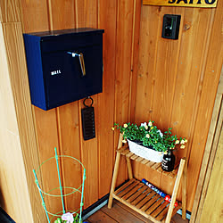 表札 ステンシルのインテリア実例 Roomclip ルームクリップ