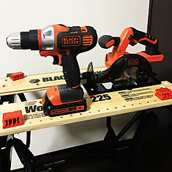 ベッド周り/BLACK+DECKER/ブラックアンドデッカー/工具/いいね&コメント&フォロー感謝♡...などのインテリア実例 - 2018-01-05 00:16:55