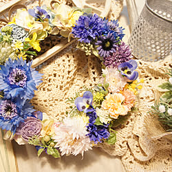 インテリアフラワー/フラワーギフト/誕生日プレゼント/春のお花/お花畑をイメージして...などのインテリア実例 - 2020-02-05 08:32:16