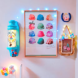 キッチン/フェアリーライト/コメントありがと♡/いいねありがと(//∇//)/築30年...などのインテリア実例 - 2020-03-06 23:47:02