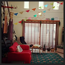 しまむらラグ 子供部屋女の子のインテリア実例 Roomclip ルームクリップ