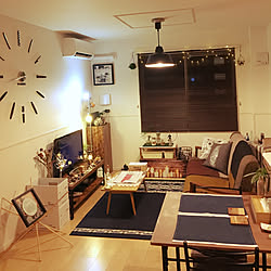 部屋全体/ソファ/賃貸だけど諦めない/無言フォローすみません!/おしゃれな家にしたい...などのインテリア実例 - 2017-11-04 20:44:27