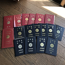机/PASSPORT/つくえではない。/暮らしの一コマ/感謝です☆.。.:*(嬉)...などのインテリア実例 - 2018-03-30 12:15:36