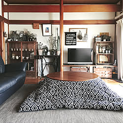 部屋全体/こたつ布団/イケヒコ/こたつのある部屋/イケヒコ・モニター...などのインテリア実例 - 2018-10-22 14:48:04