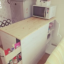 電子レンジ目隠しのインテリア実例 Roomclip ルームクリップ 電子レンジ目隠しのインテリア実例 Roomclip ルームクリップ