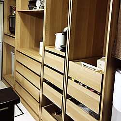 Paxを食器棚に流用 のインテリア実例 Roomclip ルームクリップ