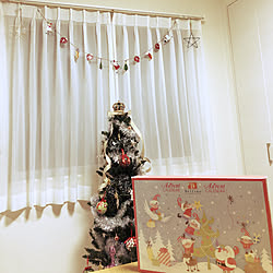 部屋全体/コストコ/Advent Calender/クリスマスツリー/クリスマス...などのインテリア実例 - 2018-11-24 18:07:28