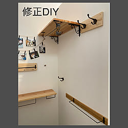 Diy アイアンフックのインテリア 手作りの実例 Roomclip ルームクリップ Diy アイアンフックのインテリア 手作りの実例 Roomclip ルームクリップ