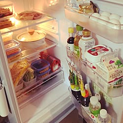 冷蔵庫の中 一人暮らしのインテリア レイアウト実例 Roomclip ルームクリップ
