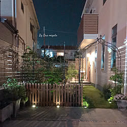 つるバラアーチのインテリア実例 Roomclip ルームクリップ