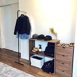 無印良品 スタッキングシェルフ ワイド ２段のインテリア実例 Roomclip ルームクリップ