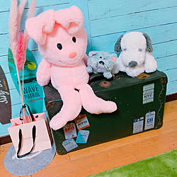 ウッドストック ぬいぐるみ いっぱいのインテリア実例 Roomclip ルームクリップ