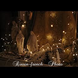 部屋全体/クリスマスツリー/フレンチシック/ブログやってます♪/クリスマスオーナメント...などのインテリア実例 - 2016-11-22 19:05:03