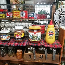 棚/フォローありがとうございます☆/いいね!ありがとうございます♪/セリア/アメリカン...などのインテリア実例 - 2016-04-13 08:23:44