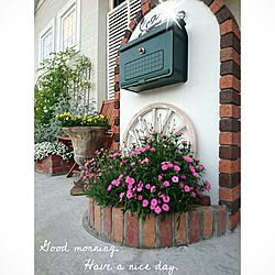 門柱前の花壇diyのインテリア 手作りの実例 Roomclip ルームクリップ 門柱前の花壇diyのインテリア 手作りの実例 Roomclip ルームクリップ