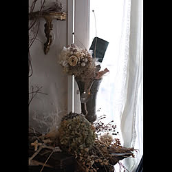 棚/antique/アンティークレース/ブログで紹介してます!/French...などのインテリア実例 - 2019-02-06 10:49:17