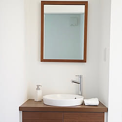 バス トイレ 洗面台収納 Toto 洗面台 ラバトリードレッサーstシリーズ 洗面台周り などのインテリア実例 18 09 17 17 47 47 Roomclip ルームクリップ