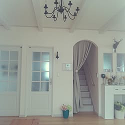 フレンチインテリア フランスの田舎家を目指してのインテリア実例 Roomclip ルームクリップ